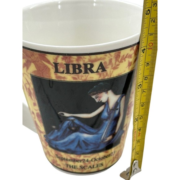 LIBRA Tall Zodiac What's Your Sign Mug Large Coffee Cup Astrology Birthday Gift - Picture 6 of 6